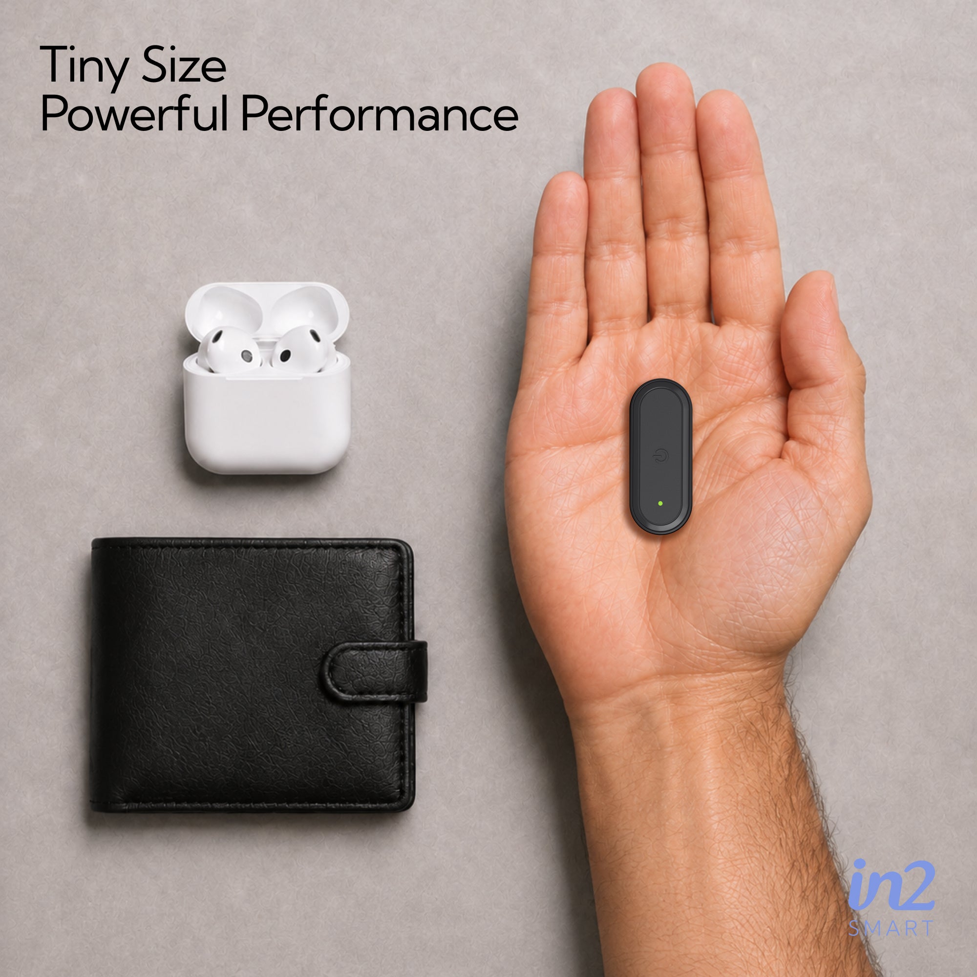 in2 Smart Device Kit -includes Smart Pod, Smart Case, 10 single use Contact Pads and Power Cable